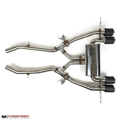 Fabspeed Valvetronic Exhaust System - Catback BMW M3/M4 G80/G82 S58