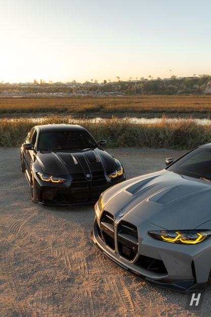 Horizon Motorsport Amber Daytime Running Light LED Module Set BMW G22 4-Series | G80 M3 | G82 / G83 M4