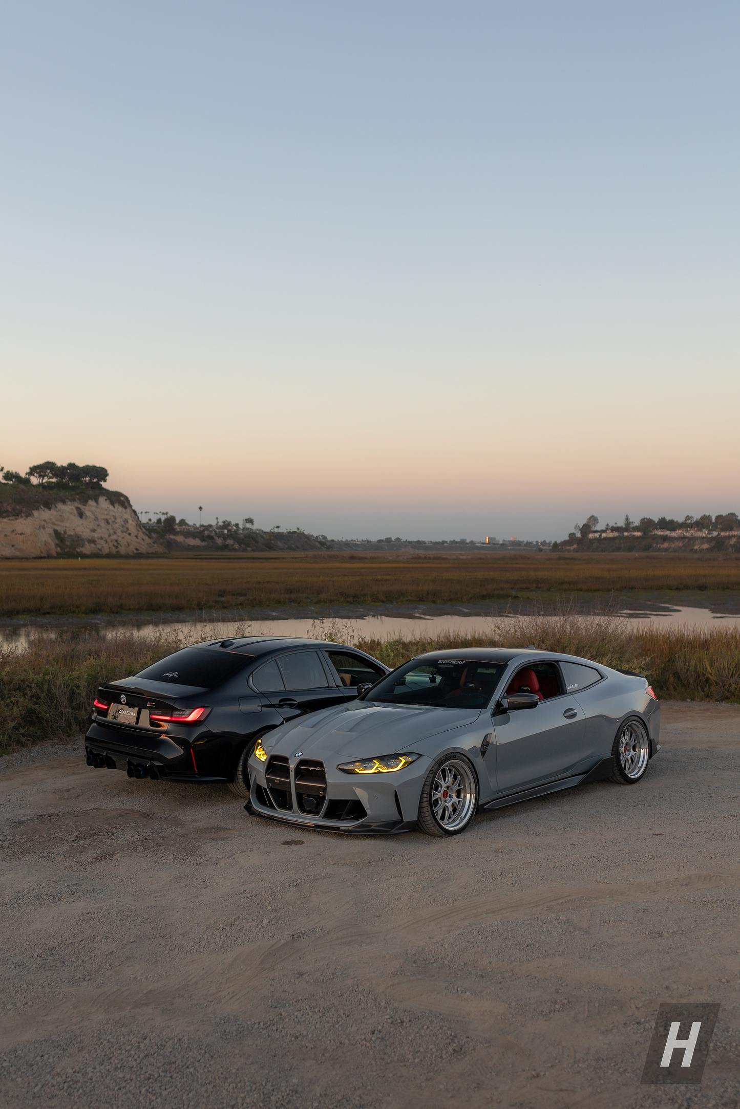 Horizon Motorsport HM CSL Yellow Daytime Running Light (DRL) Module Set BMW G22 4-Series | G80 M3 | G82 / G83 M4