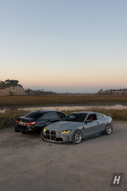 Horizon Motorsport HM CSL Yellow Daytime Running Light (DRL) Module Set BMW G22 4-Series | G80 M3 | G82 / G83 M4