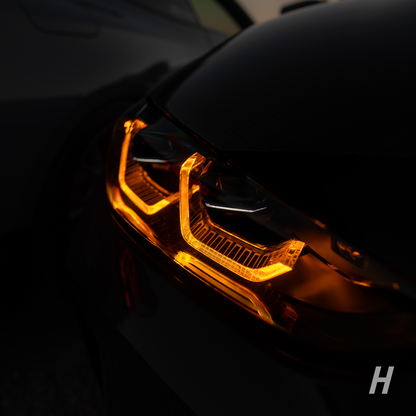 Horizon Motorsport Amber Daytime Running Light LED Module Set BMW G22 4-Series | G80 M3 | G82 / G83 M4