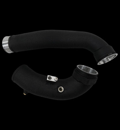 Project Gamma Charge Pipe Set Black BMW B58 Gen3