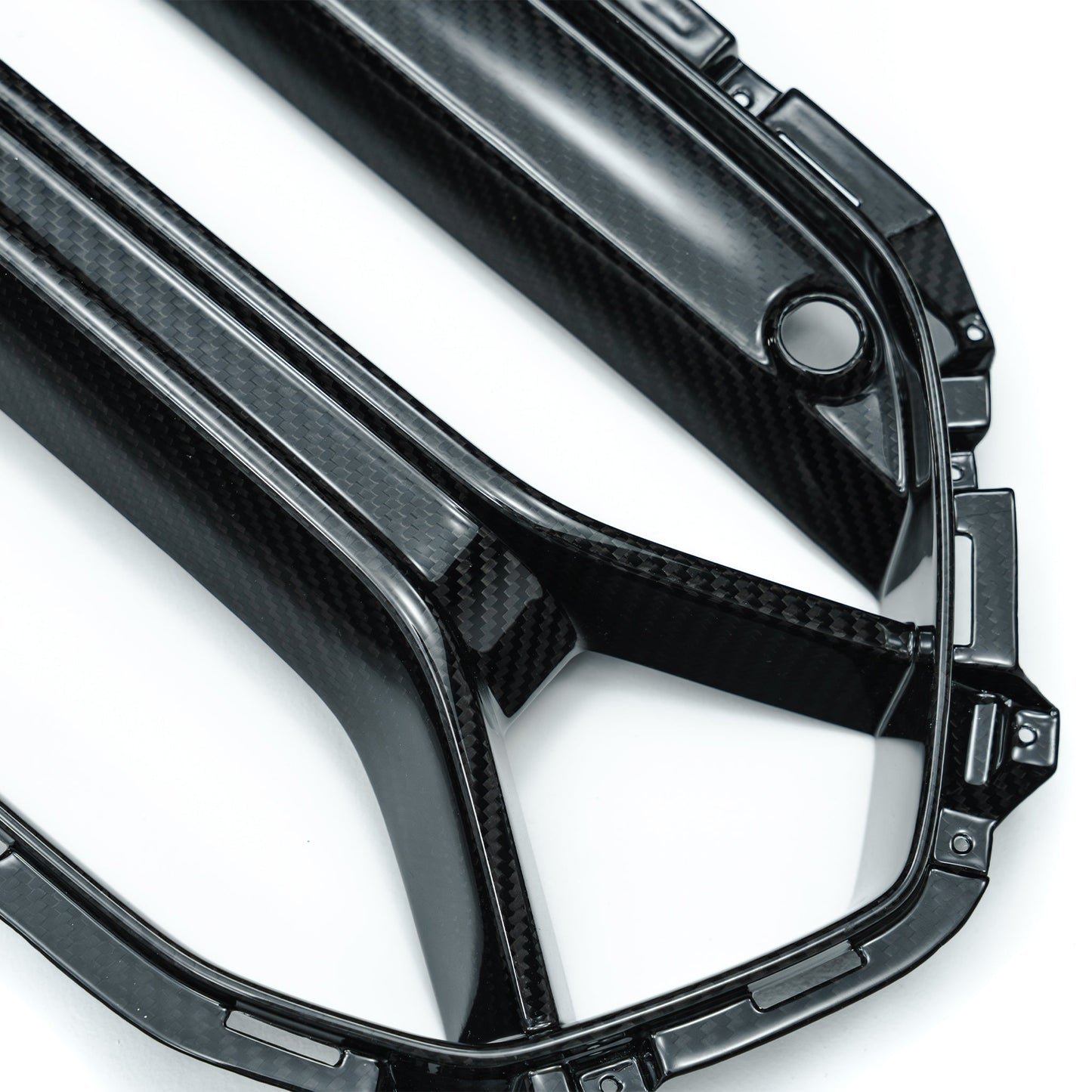 BMW G8X M3/M4 Prepreg Carbon Fiber Grille + Duct Vents Set (ADRO Bumper V2)