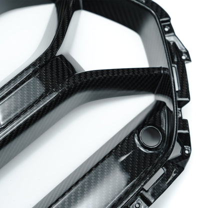 BMW G8X M3/M4 Prepreg Carbon Fiber Grilles (ADRO Bumper V2)
