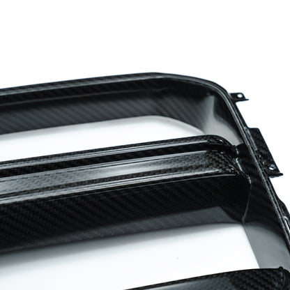 BMW G8X M3/M4 Prepreg Carbon Fiber Grille + Duct Vents Set (ADRO Bumper V2)