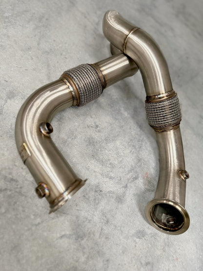 Palenon Performance N63/N63TU Catless Race Downpipes BMW 550i, 650i, 750i, X5, X6, Alpina B5/B6