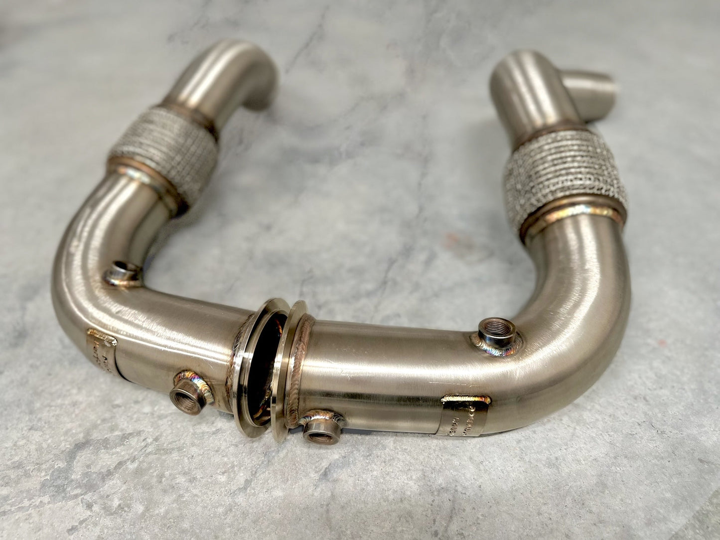 Palenon Performance N63/N63TU Catless Race Downpipes BMW 550i, 650i, 750i, X5, X6, Alpina B5/B6