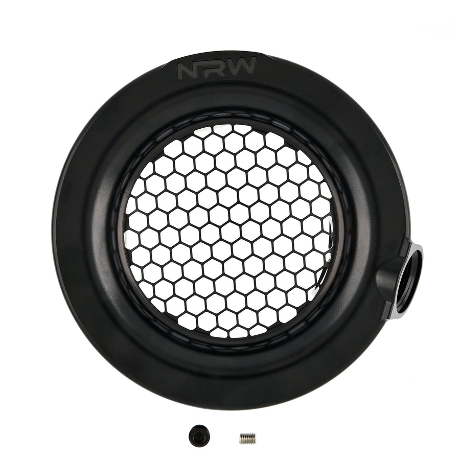 NRW Design 5" Single Turbo Velocity Stack with 1/8" NPT and 12AN Intake Port