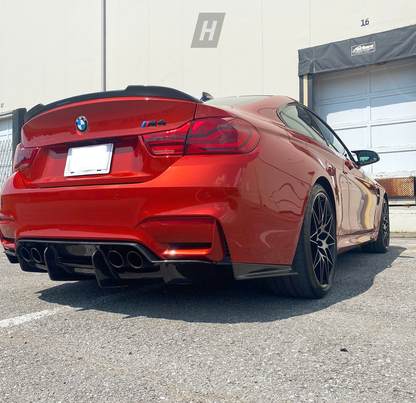 Horizon Motorsport CS V2 Dry Carbon Fiber Trunk Lip / Spoiler BMW F82 M4