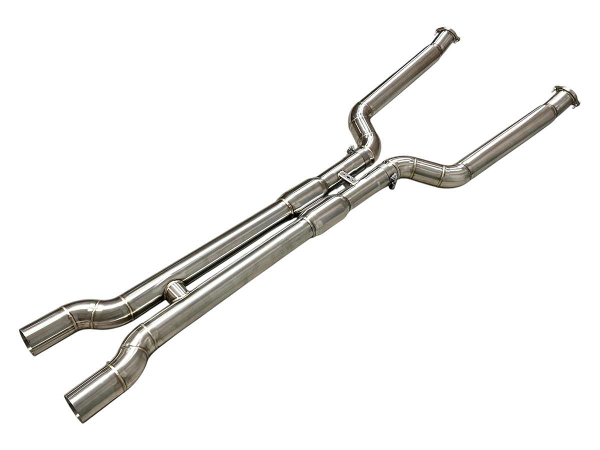 MAD BMW G90 M5 H-Pipe Midpipe Resonated