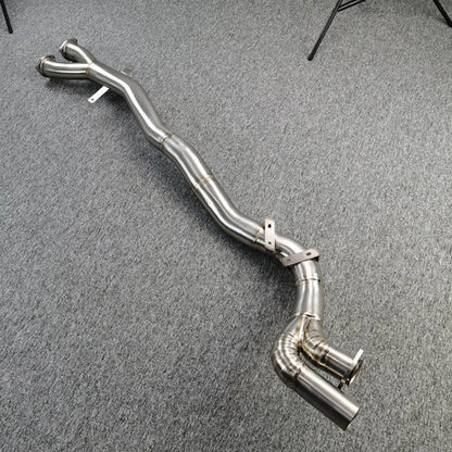 IRL Section2 Straight Pipe Exhaust BMW M3 E46 S54