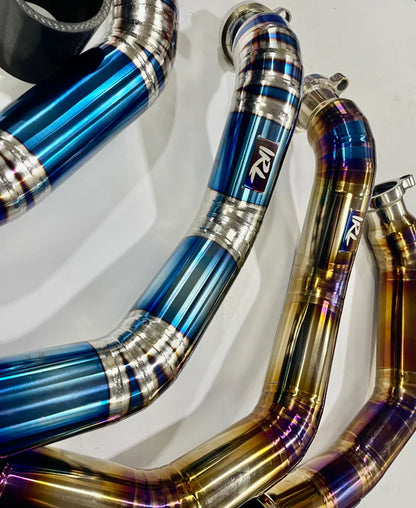 IRL Titanium Charge Pipes BMW S80/S82/S83 M3/M4 S55