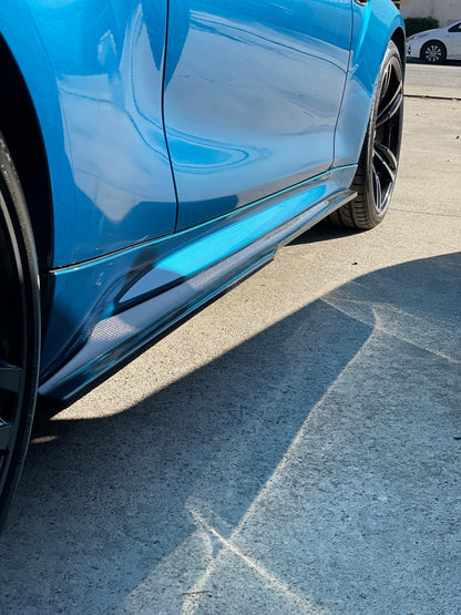 Horizon Motorsport PSM Style Carbon Fiber Side Skirts BMW F87 M2