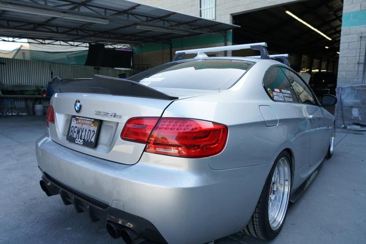 Horizon Motorsport PSM Style Carbon Fiber Trunk Lip / Spoiler BMW E92 M3 | E92 3-SERIES