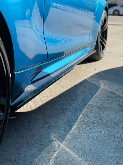 Horizon Motorsport PSM Style Carbon Fiber Side Skirts BMW F87 M2