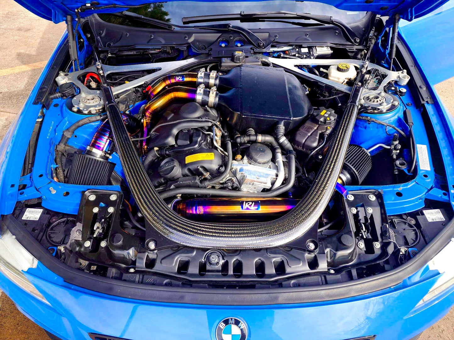 IRL Titanium Charge Pipes BMW M2/M3/M4 S55 F8x