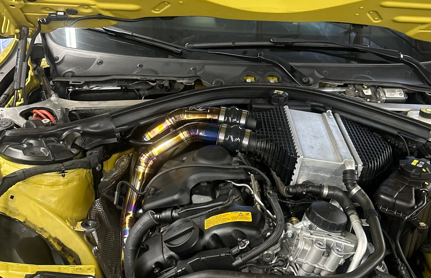 IRL Titanium Charge Pipes BMW M2/M3/M4 S55 F8x