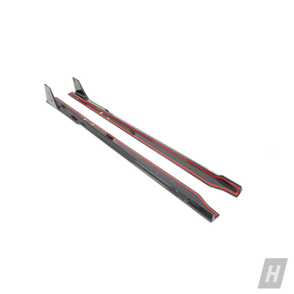 Horizon Motorsport Performance V1 Carbon Fiber Side Skirt Extensions BMW G87 M2