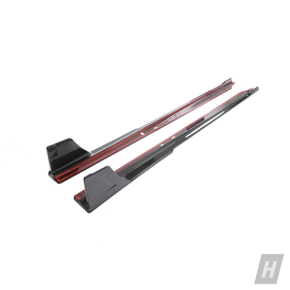 Horizon Motorsport Performance V1 Carbon Fiber Side Skirt Extensions BMW G87 M2