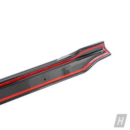 Horizon Motorsport Performance V1 Carbon Fiber Side Skirt Extensions BMW G87 M2