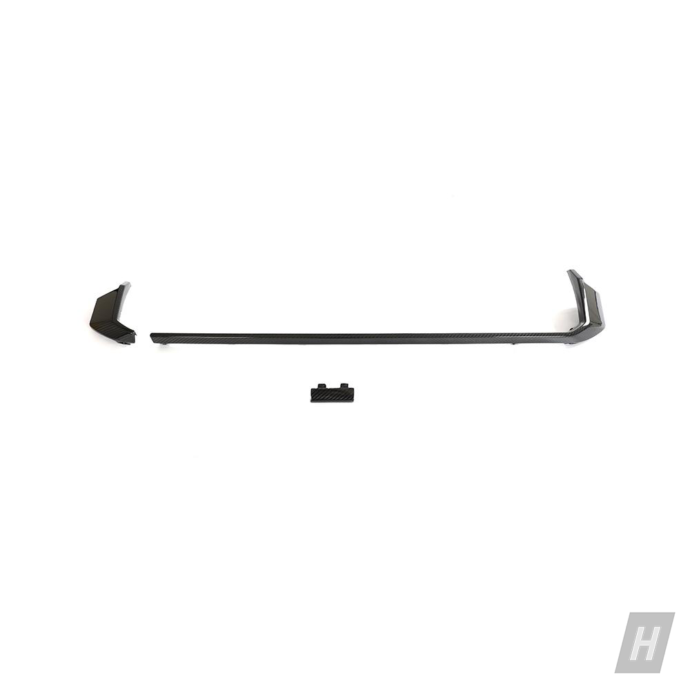 Horizon Motorsport Performance V1 Rear Diffuser Outer Trim Piece w/ Carbon Tow Hook Replacement Cover BMW G80 M3 | G82 / G83 M4