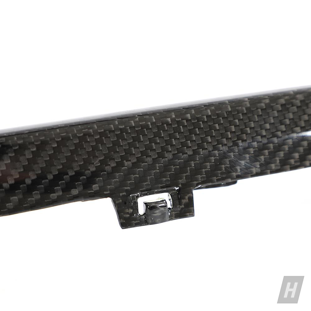 Horizon Motorsport Performance V1 Rear Diffuser Outer Trim Piece w/ Carbon Tow Hook Replacement Cover BMW G80 M3 | G82 / G83 M4