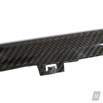 Horizon Motorsport Performance V1 Rear Diffuser Outer Trim Piece w/ Carbon Tow Hook Replacement Cover BMW G80 M3 | G82 / G83 M4