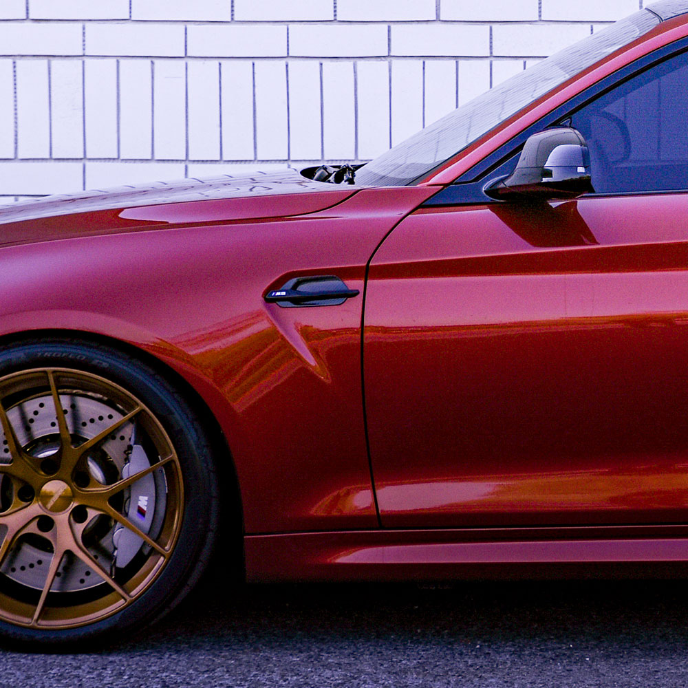 CarBahn Carbon Fiber Fender Vent Cover Set | BMW F87 M2