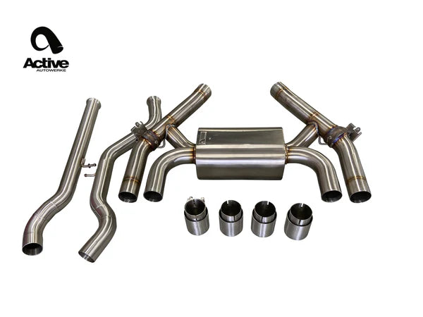 Active Autowerke Valved Muffler BMW M2 Competition S55 F87
