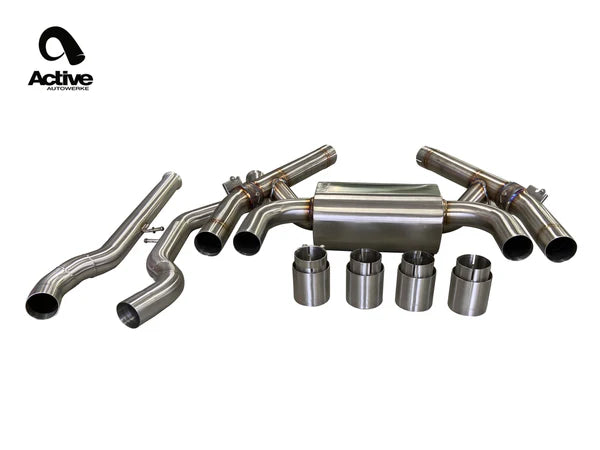 Active Autowerke Valved Muffler BMW M2 Competition S55 F87