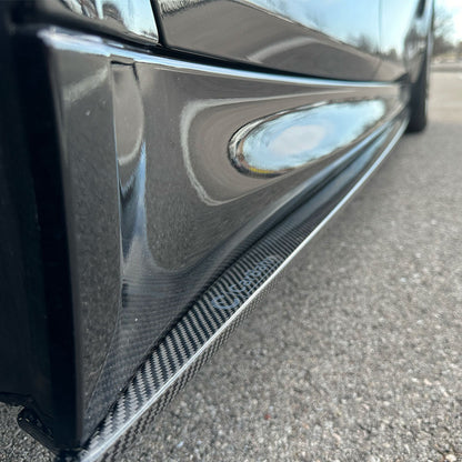 CarBahn Carbon Fiber Side Skirt Set | BMW F82 M4