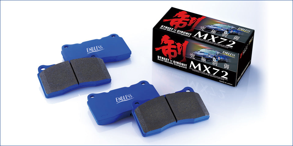 Endless MX-72 Brake Pads Front M5/M6/M2 with 2NH or Red Retrofit F10 F12 F87