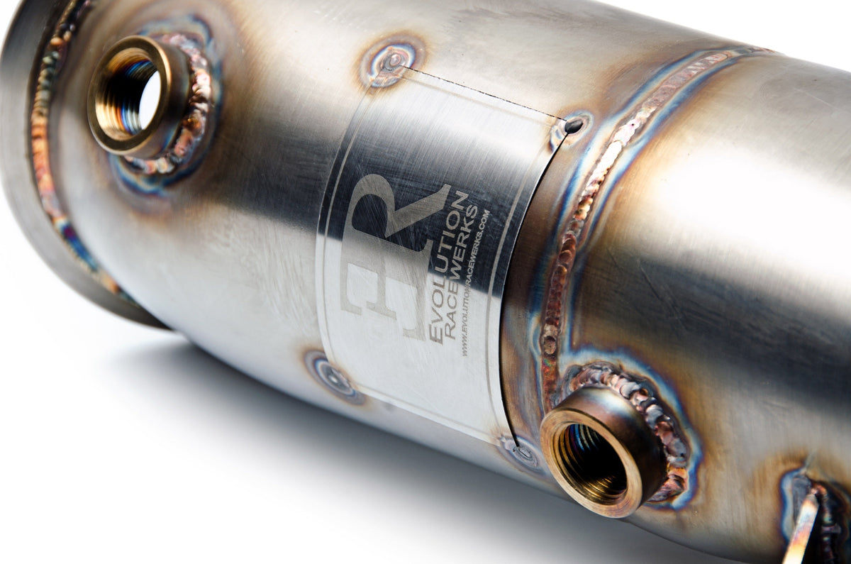 Sports Series 4" High Flow Catted Downpipe for the 2011-16 528i N20 (4 Cylinder) Engine