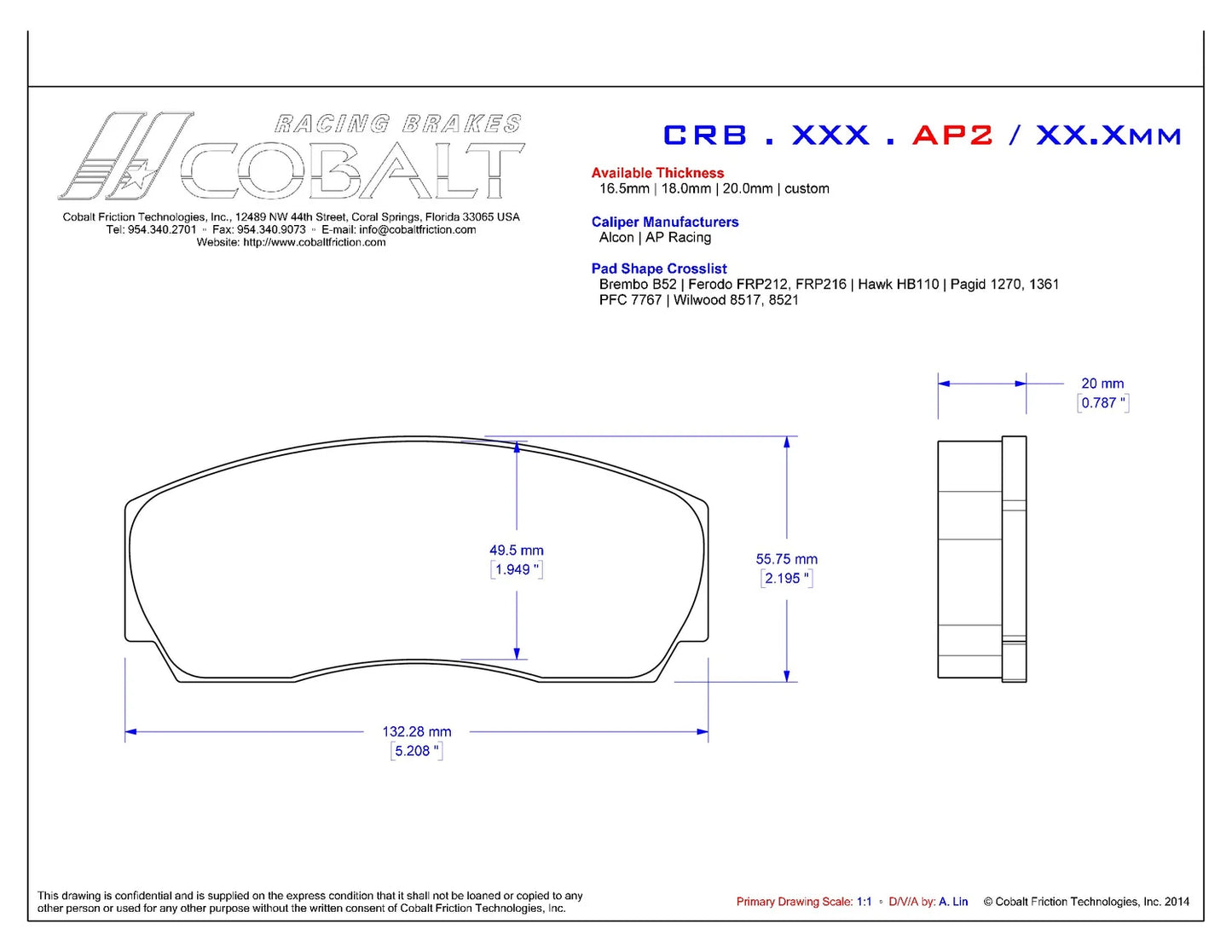 CRB.XRx.AP2 | AP Racing CP3215-D50