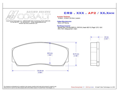 CRB.XRx.AP2 | AP Racing CP3215-D50