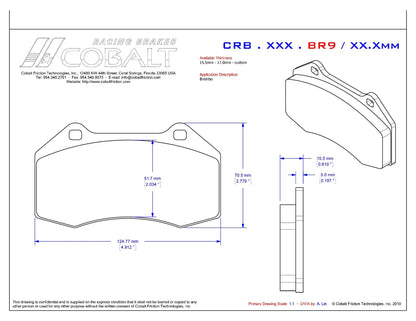CRB.XRx.BR9 (w/Brembo Caliper)