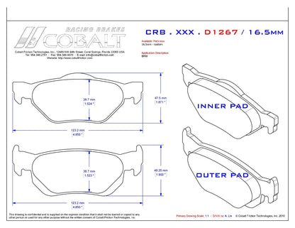 BMW F30 3 Series (non-M) CRB.XRx.D1267