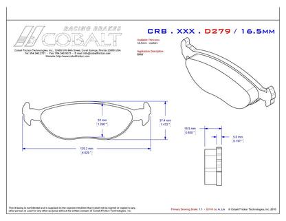 BMW E30 (Non-M) CRB.XRx.D279 (Rear)