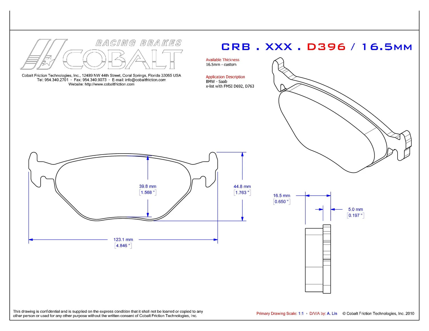 BMW E36 / E30 M3 CRB.XRx.D396 (rear)