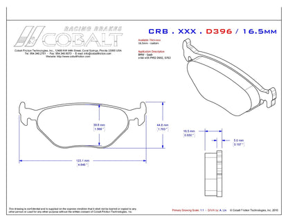BMW E36 / E30 M3 CRB.XRx.D396 (rear)