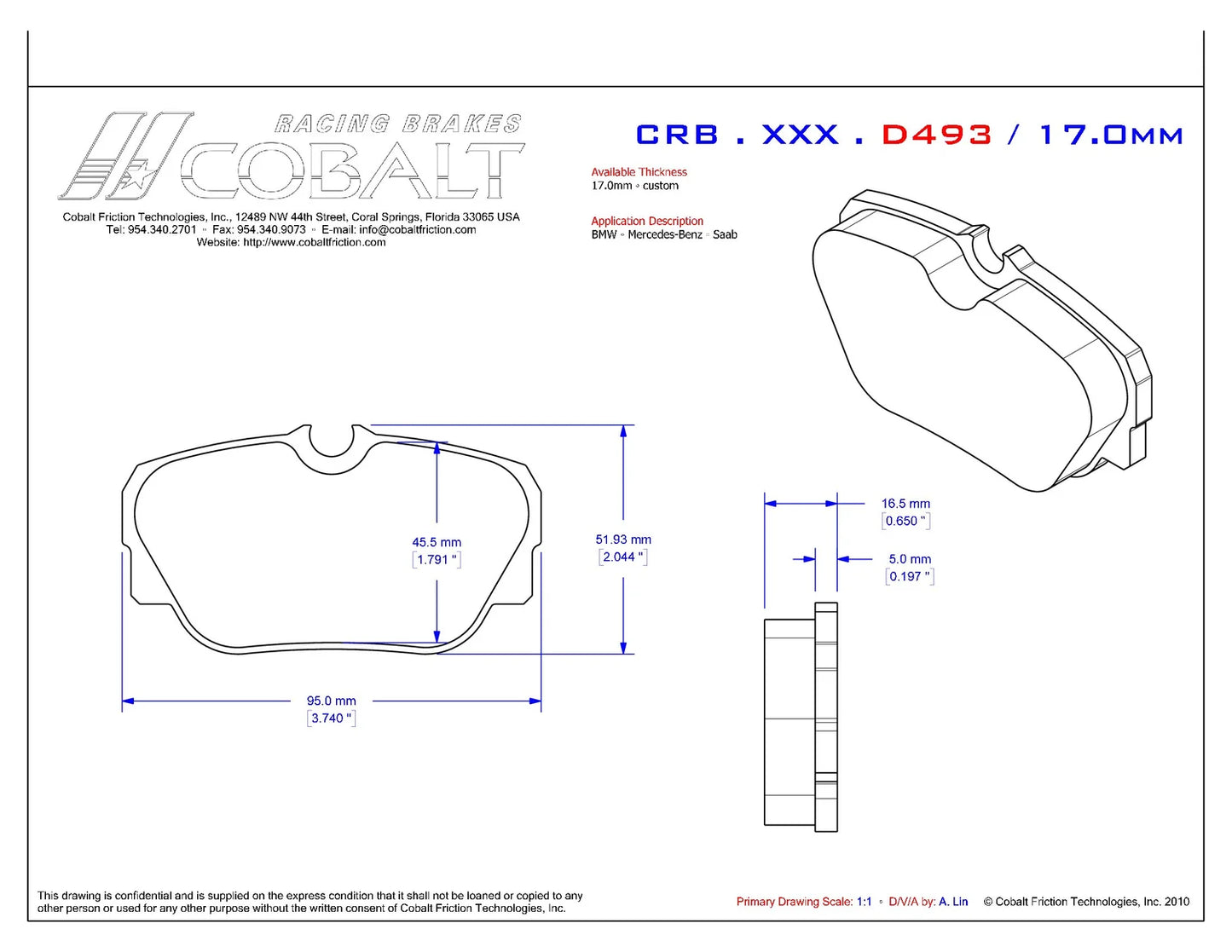 BMW E30 (Non-M) CRB.XRx.D493 (Front)