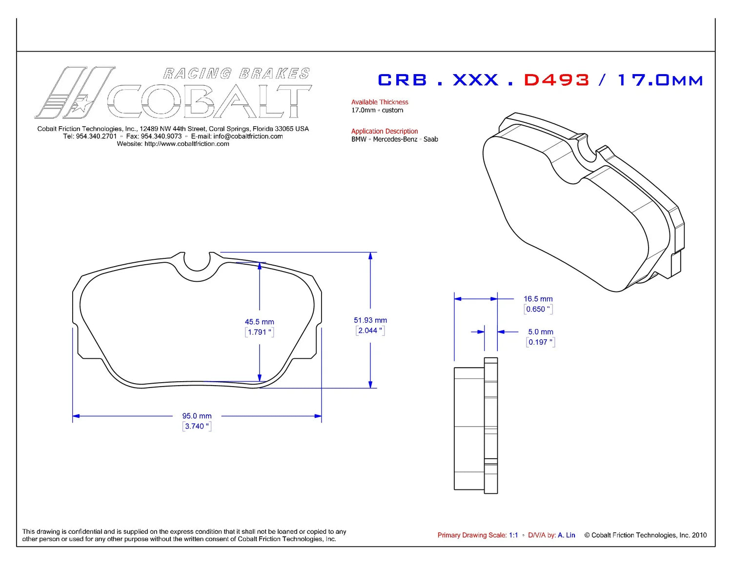 BMW E30 (Non-M) CRB.XRx.D493 (Front)