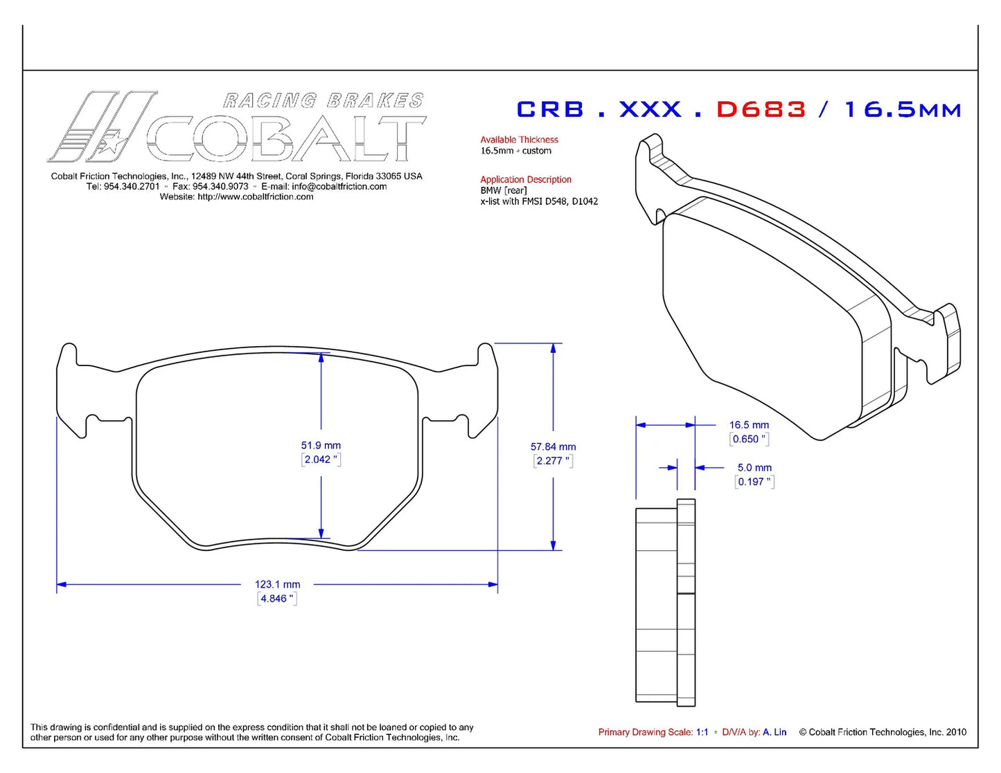 BMW E46 M3 / 330ci CRB.XRx.D683 (Rear)