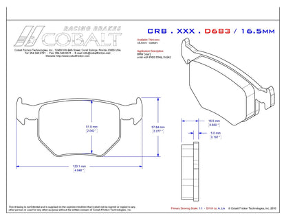 BMW E46 M3 / 330ci CRB.XRx.D683 (Rear)