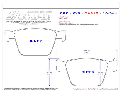 BMW E90 & E92 M3 CRB.XRx.GA919 (Rear)