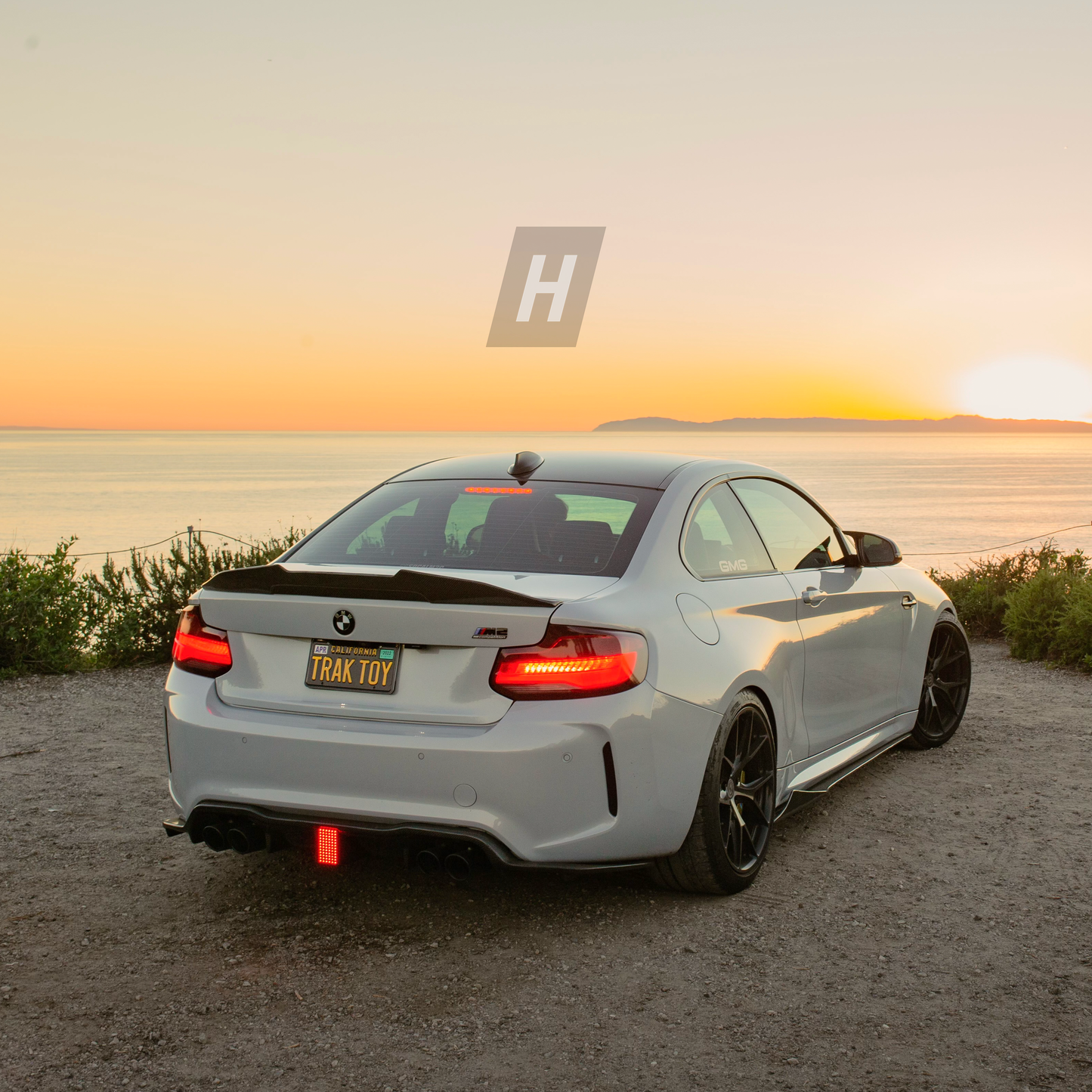 Horizon Motorsport PSM Style V2 (High Kick) Dry Carbon Fiber Trunk Lip / Spoiler BMW F87 M2 | F22 2-Series