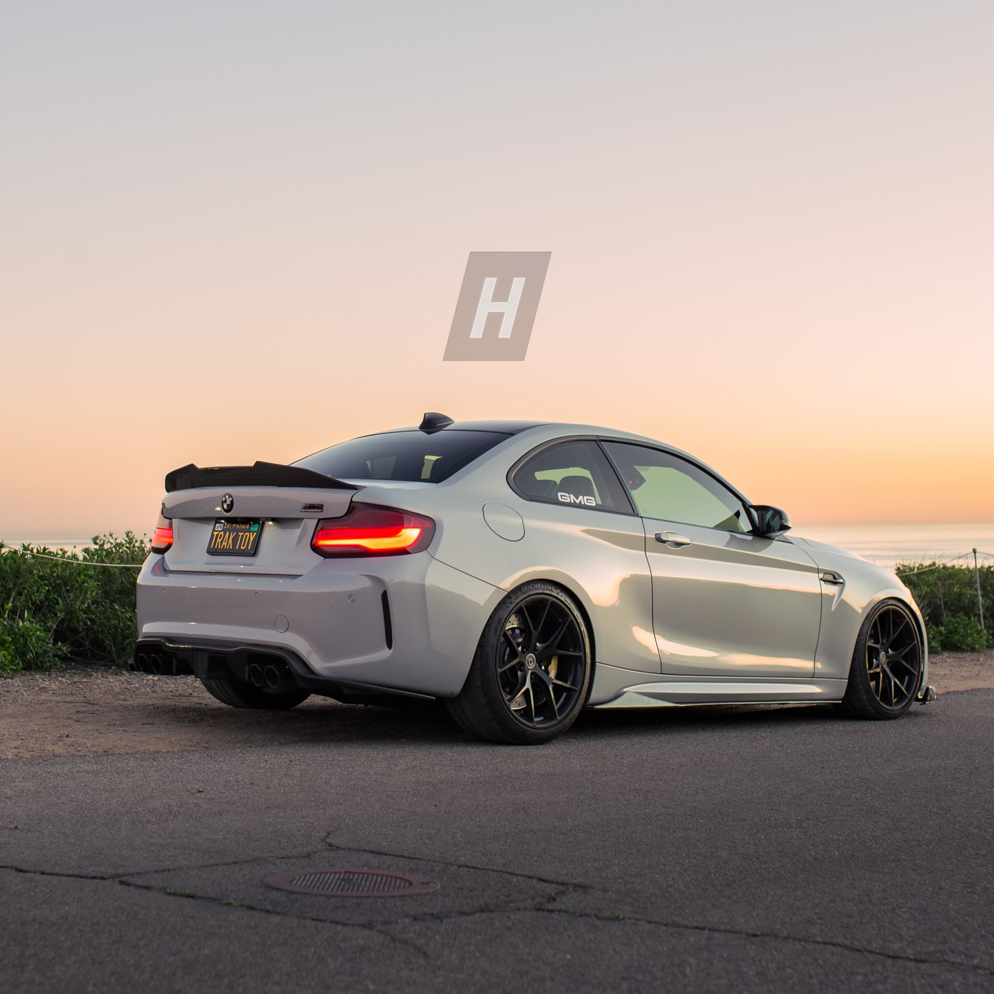 Horizon Motorsport PSM Style V2 (High Kick) Dry Carbon Fiber Trunk Lip / Spoiler BMW F87 M2 | F22 2-Series