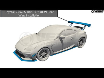 Verus Engineering UCW Rear Wing Kit Toyota GR86