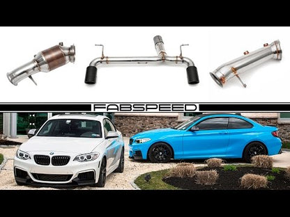 Fabspeed Muffler Delete BMW M235i F22 N55