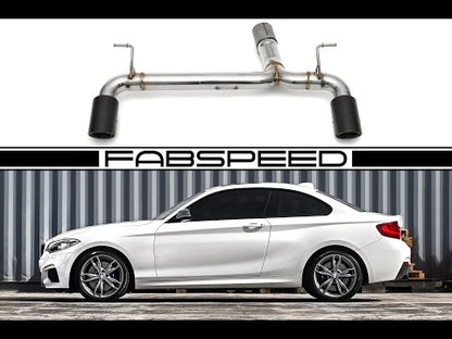 Fabspeed Muffler Delete BMW M235i F22 N55